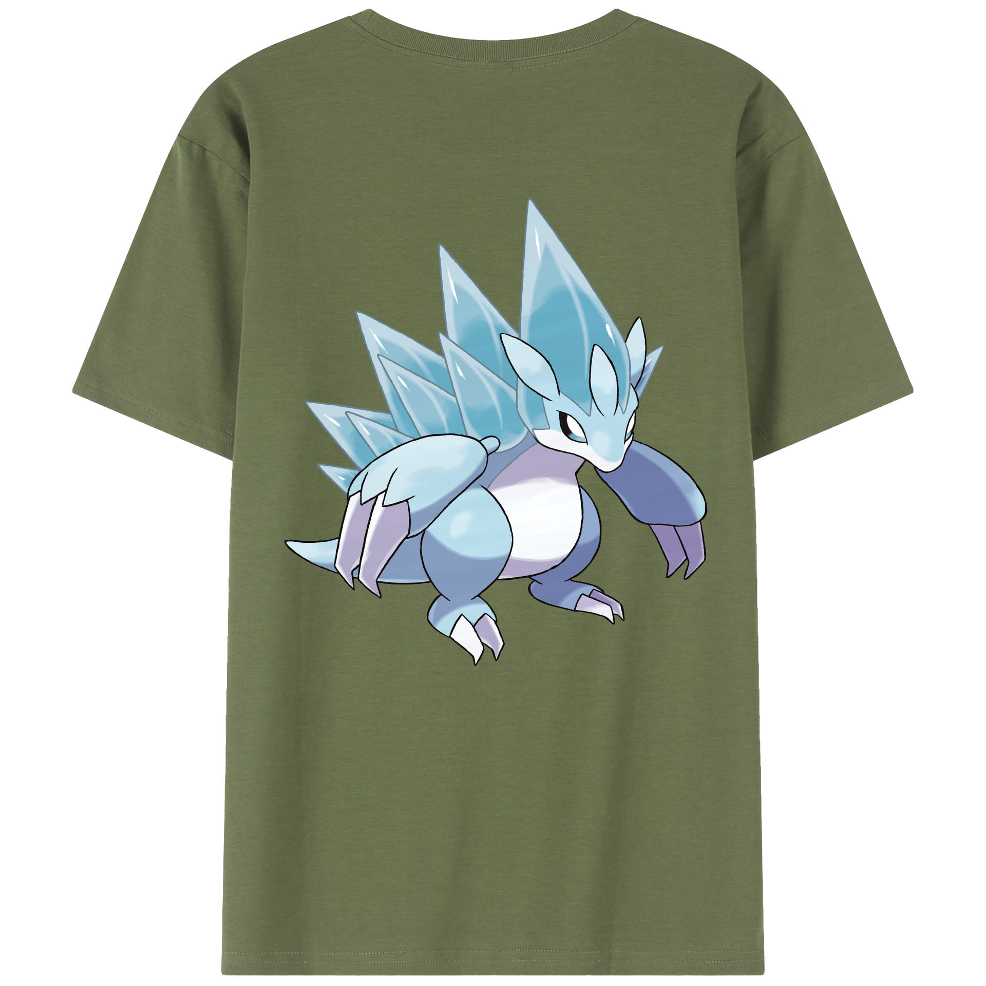 （画像用） ポケットモンスター Pokémon 綿100％半袖Tシャツ（背面プリント）